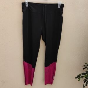 Black and Pink Women's Leggings